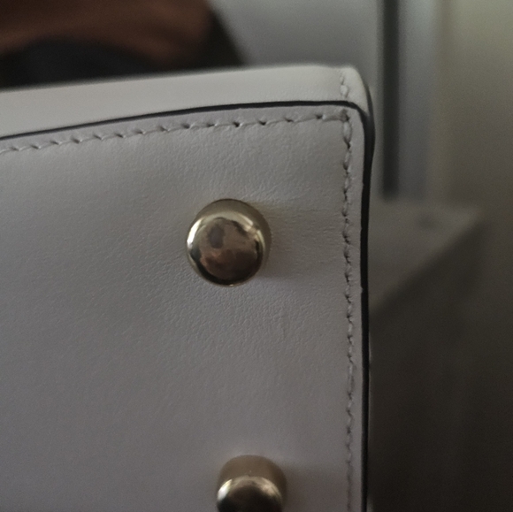 Coach Eliza Top Handle White Bag - Picture 4 of 8